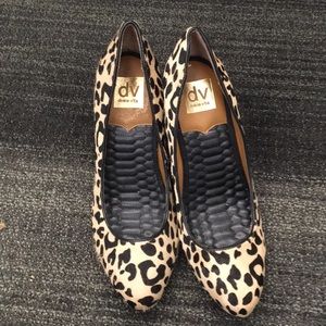 Leopard heels